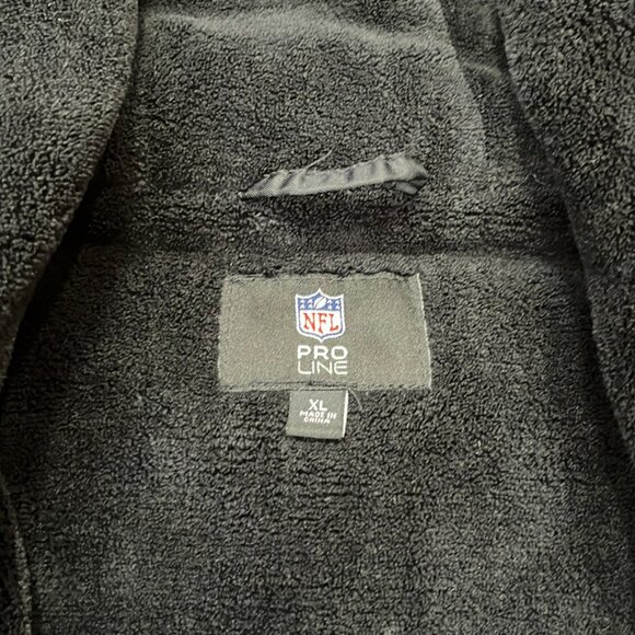 Baltimore Ravens NFL‎ Pro Line Black Satin Jacket - Picture 10 of 12